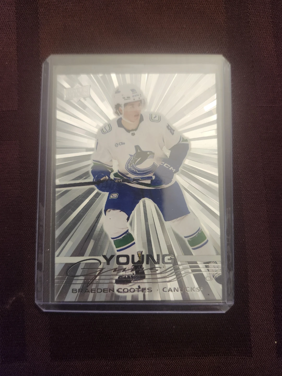 2025-26 Upper Deck Series 2 Hockey Card - Braeden cootes