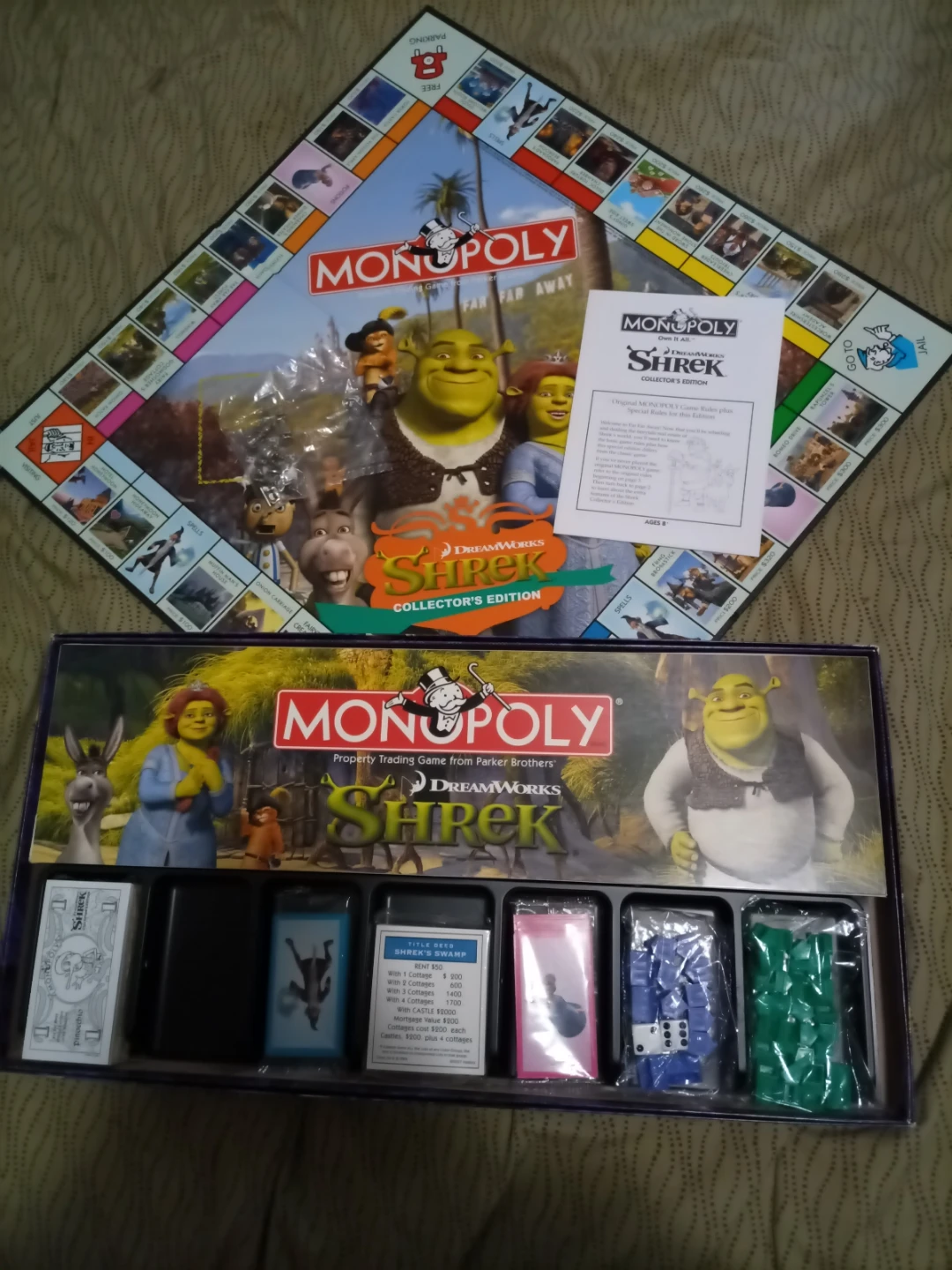 Monopoly Shrek Collector's Edition Board Game - photo 2