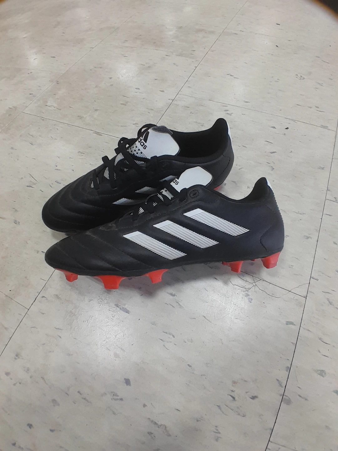 Adidas Black Soccer Cleats Men's Size 8 - photo 5