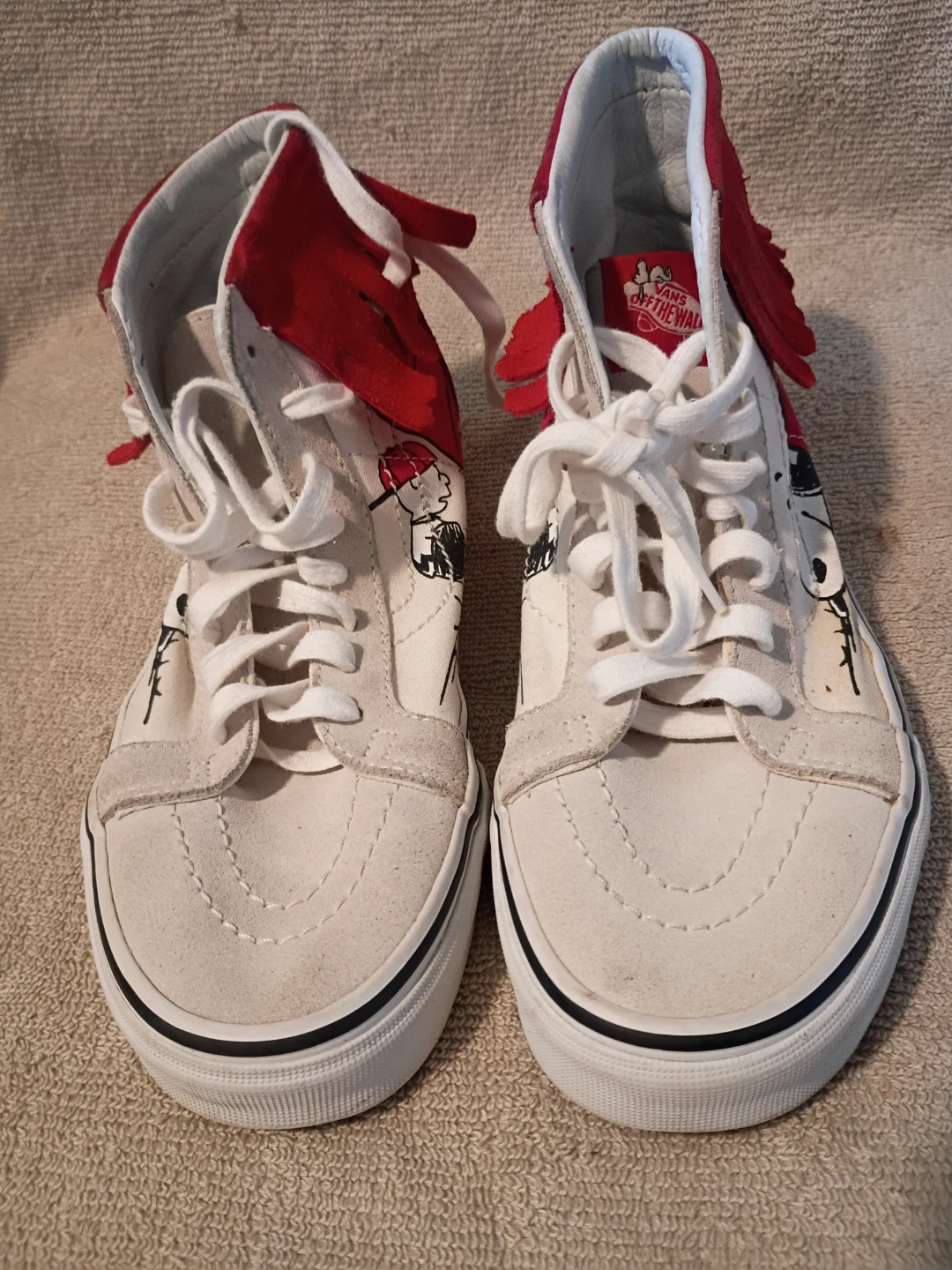 Vans Sk8-Hi Peanuts Snoopy High Top Shoes