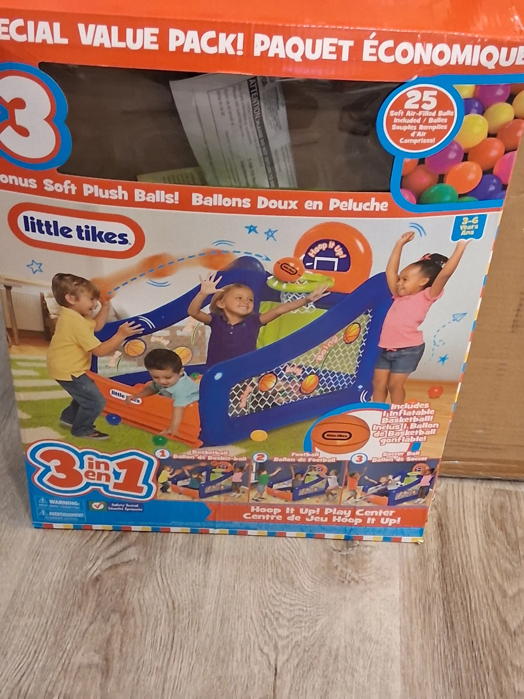 Little Tikes Hoop It Up! Play Center