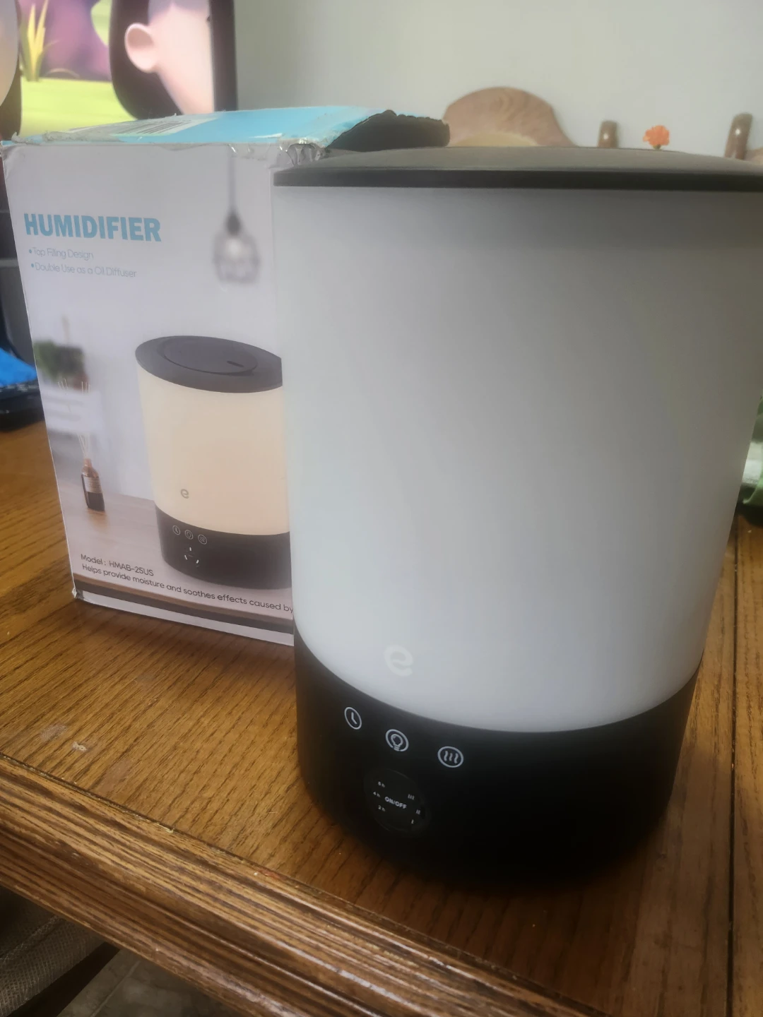Humidifier with Oil Diffuser - Model HMAB-25US - photo 2