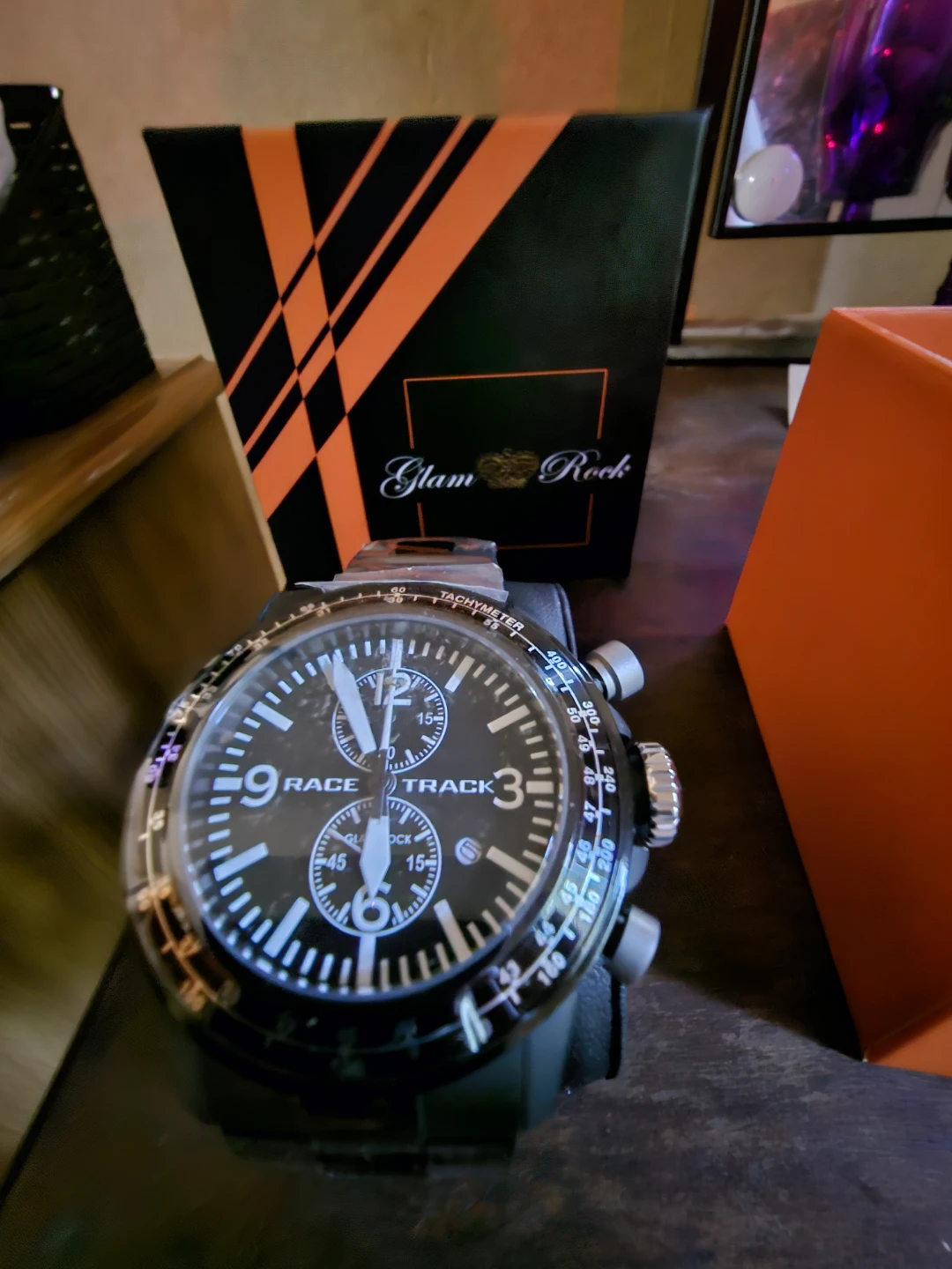 Glam Rock "Race Track" Chronograph Watch - photo 2