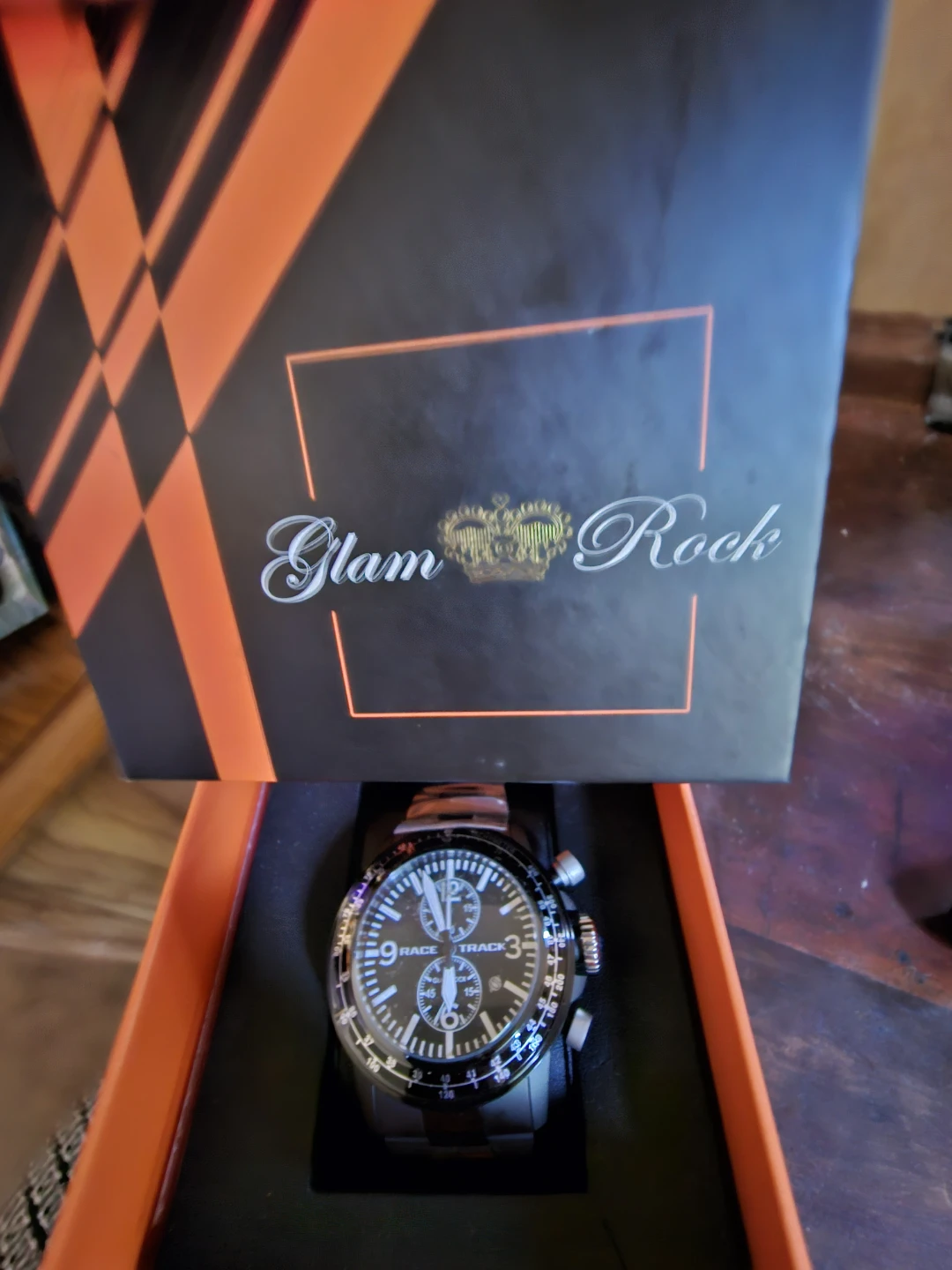 Glam Rock "Race Track" Chronograph Watch - photo 3