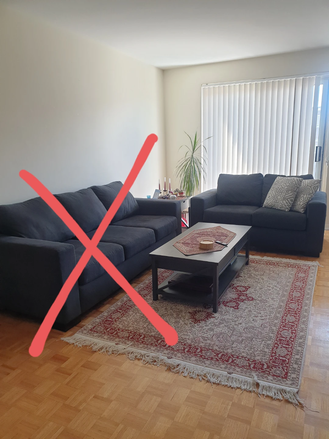 Loveseat + Coffee Table +Side Table - photo 2