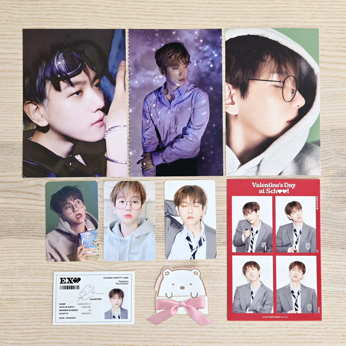 KPOP EXO BAEKHYUN GOODIES!