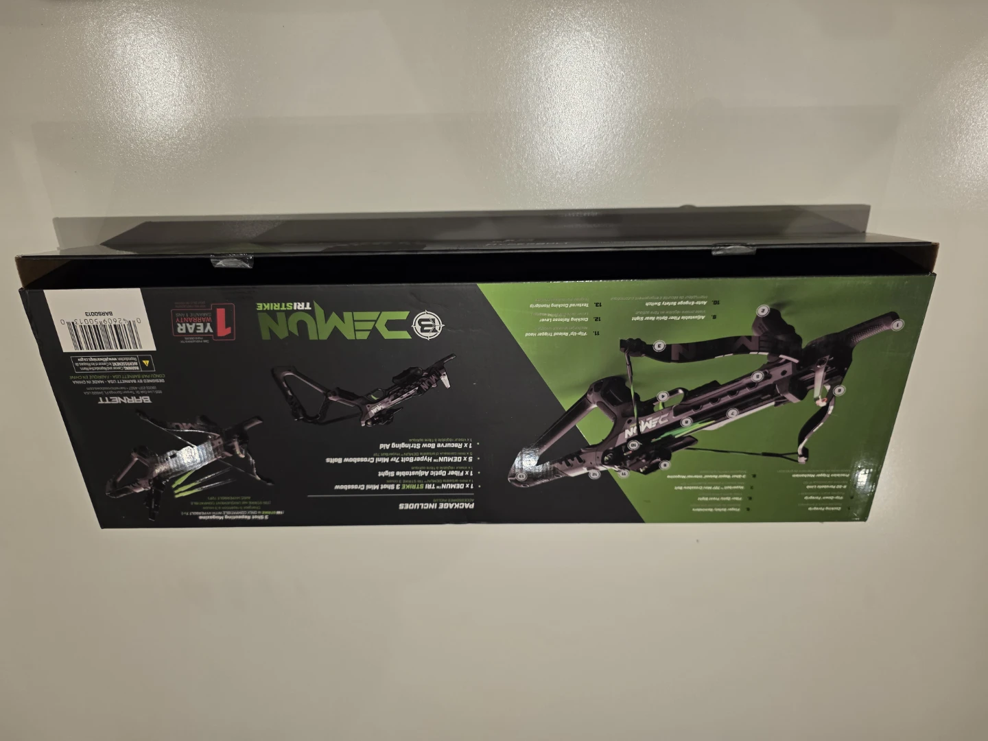 Barnett Demon Tri-Strike Mini Crossbow Package - photo 3