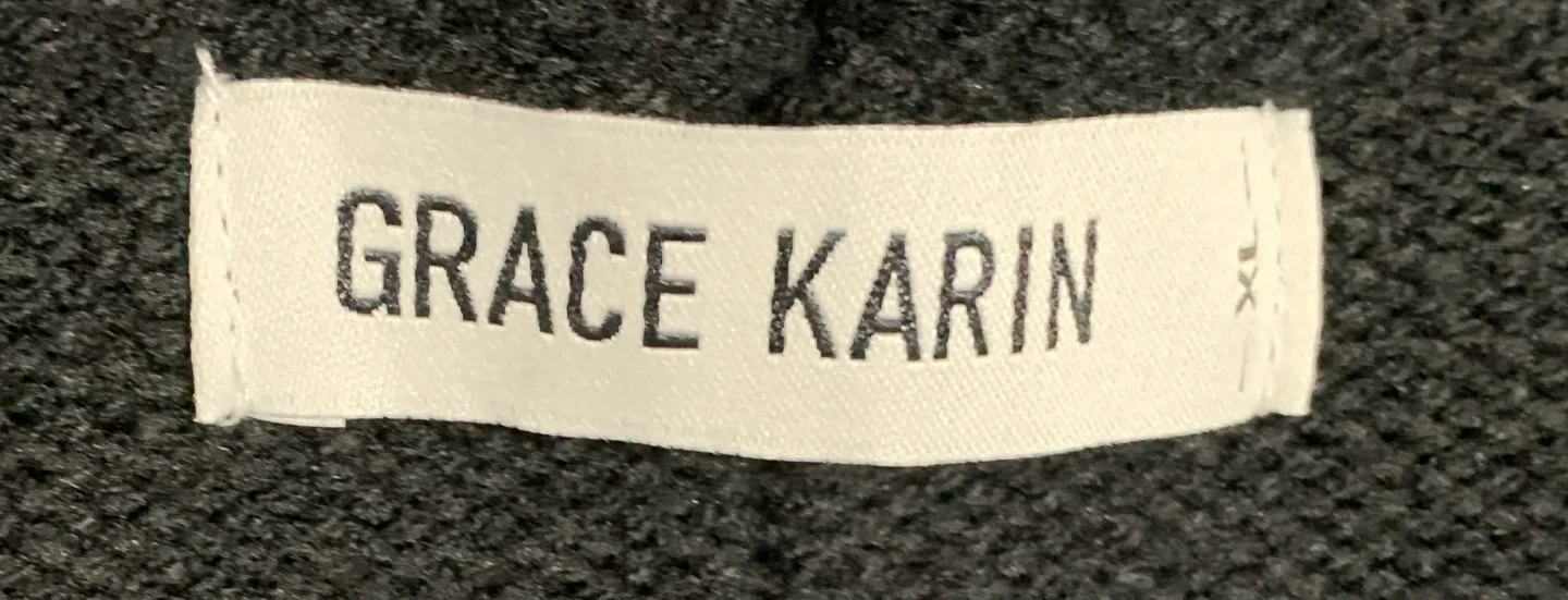 GRACE KARIN Black Open Front Cardigan XL - photo 4