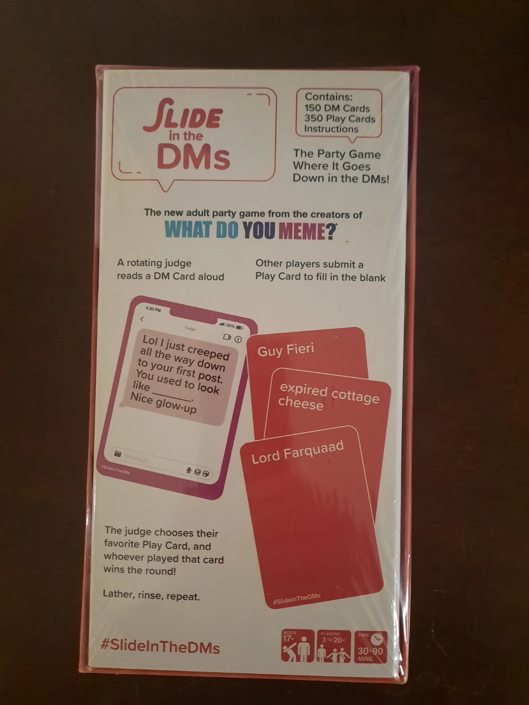 Slide in the DMs Party Game - photo 2