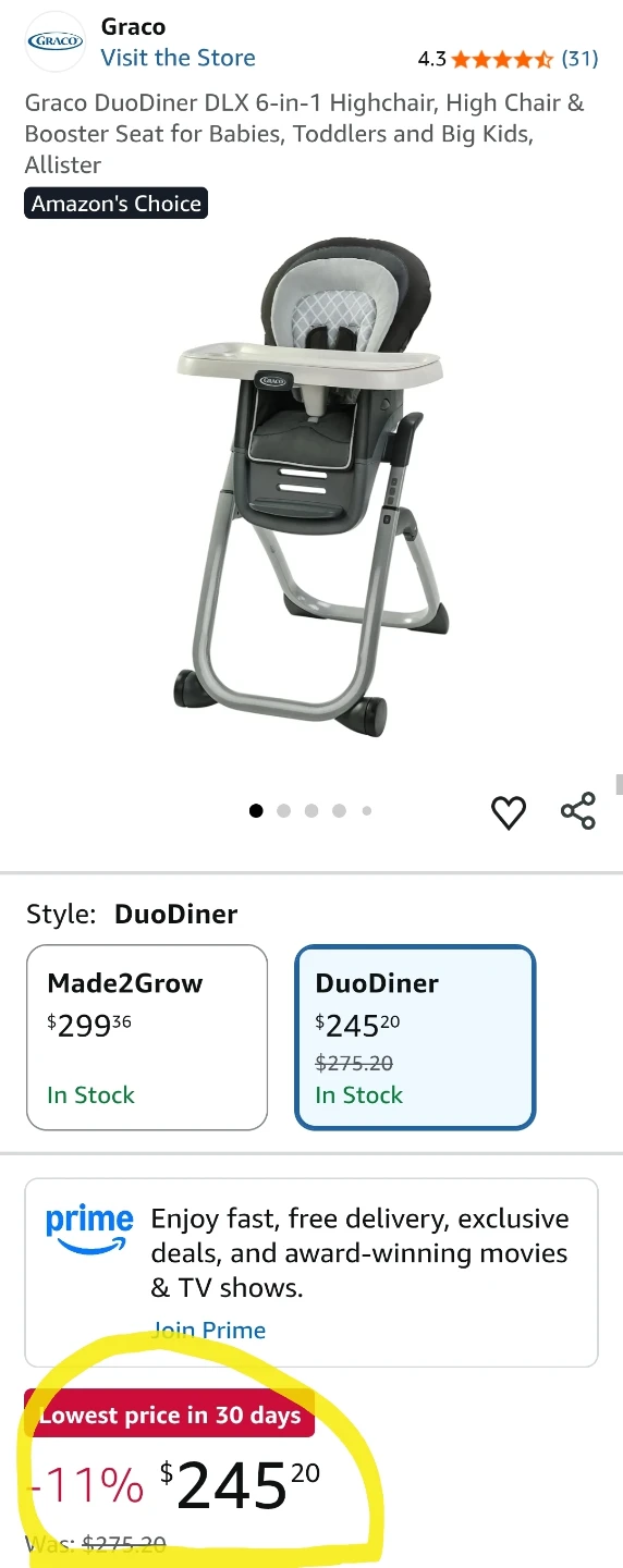 High Chair & Booster Seat for Babies, Toddlers and Big Kids - photo 2