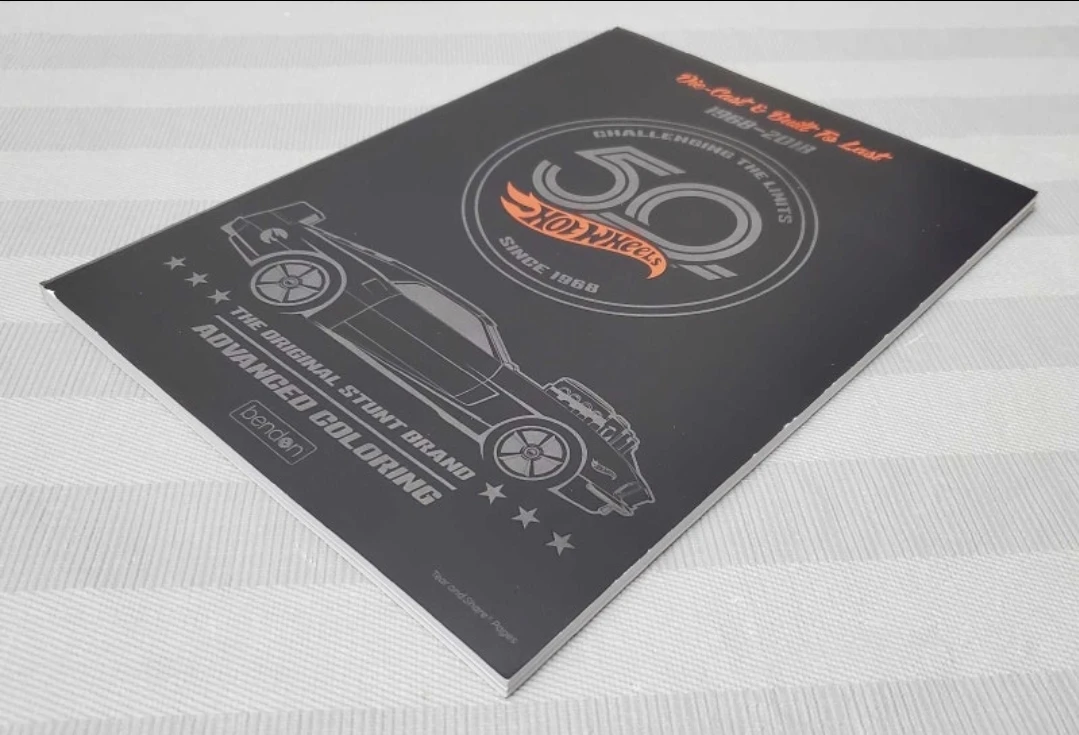 New Hotwheels 50th anniversary advance coloring book - photo 5