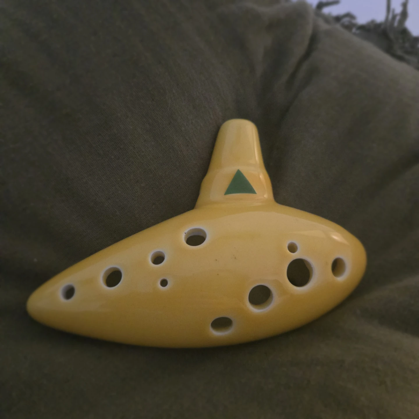 12 hole Fairy Ocarina replica from Legend of Zelda