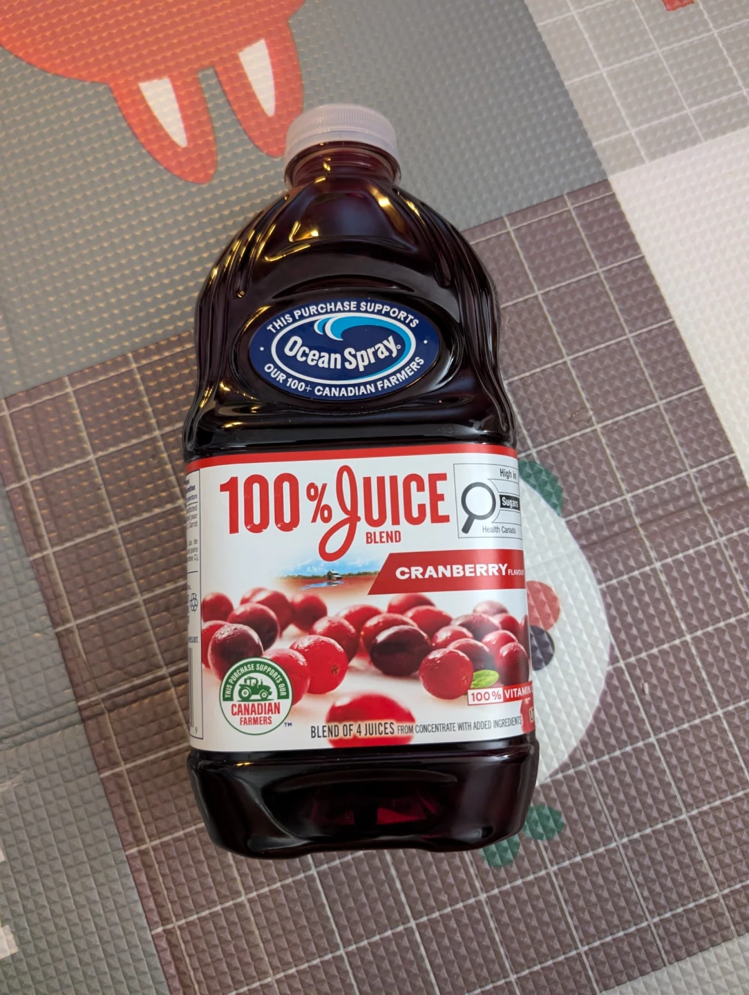 Ocean Spray 100% Juice Blend Cranberry Flavour