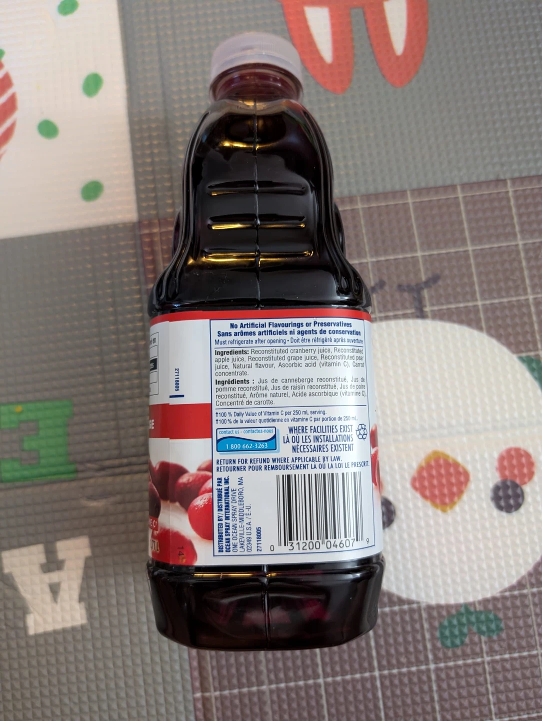 Ocean Spray 100% Juice Blend Cranberry Flavour - photo 2
