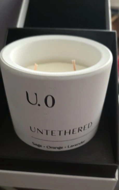 UO Untethered Sage Orange Lavender Candle 12.5oz - photo 3