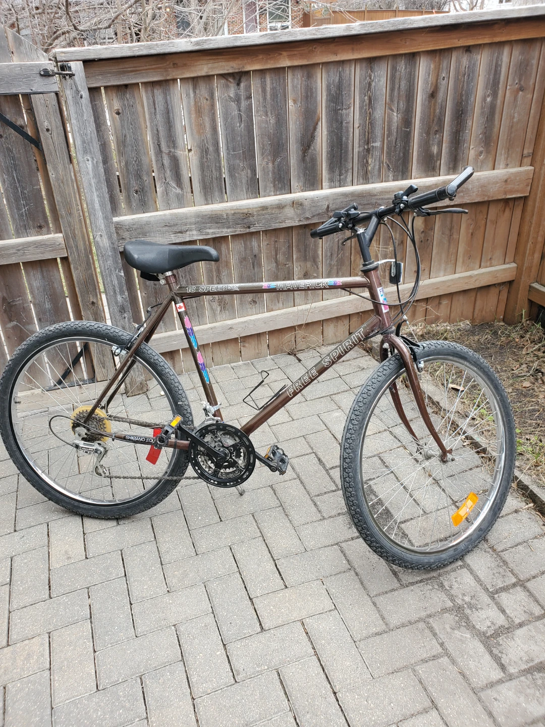 Free Spirit Maverick 18-Speed Bicycle