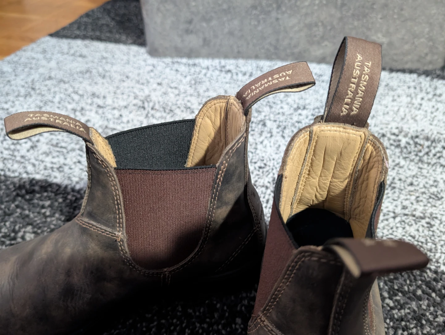 Blundstone Rustic Brown Leather Chelsea Boots - photo 4
