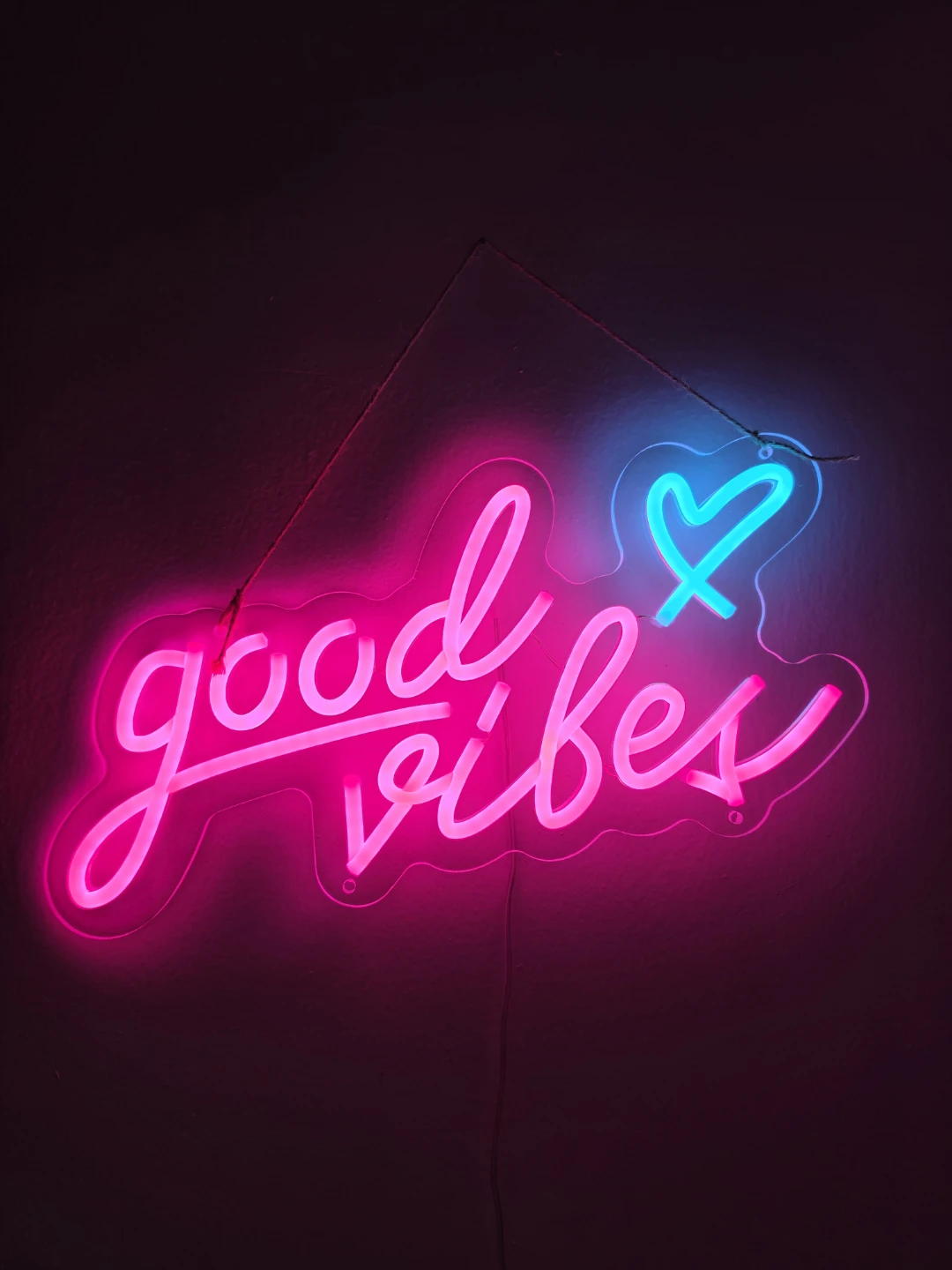 Good Vibes Neon Sign