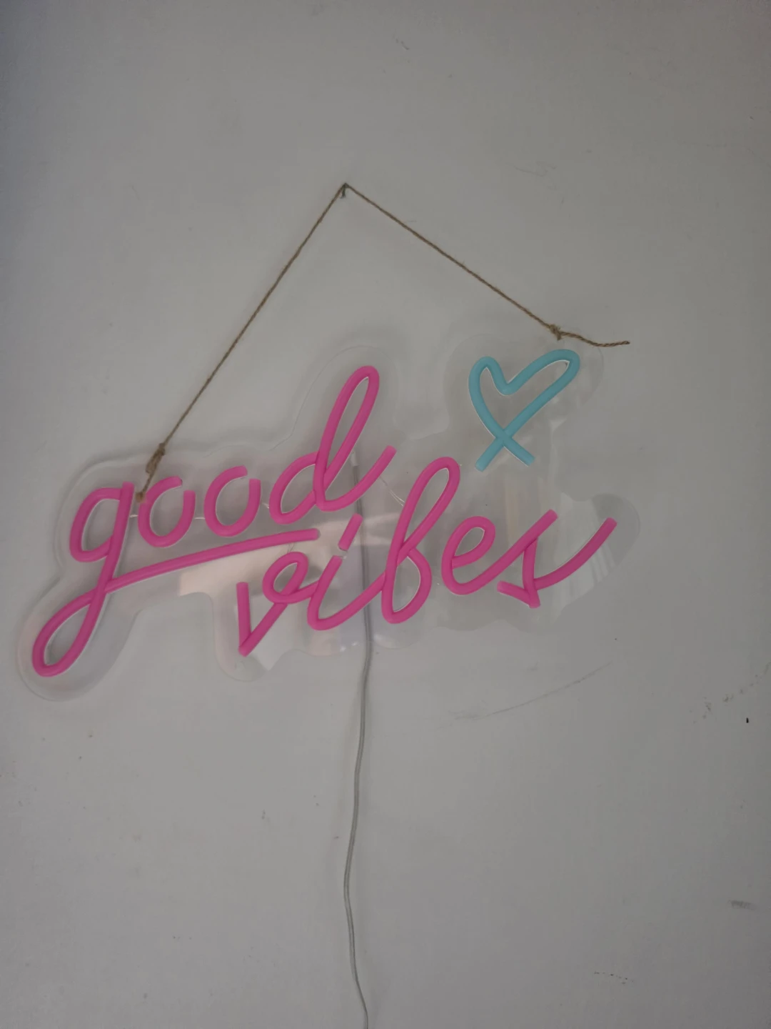 Good Vibes Neon Sign - photo 2