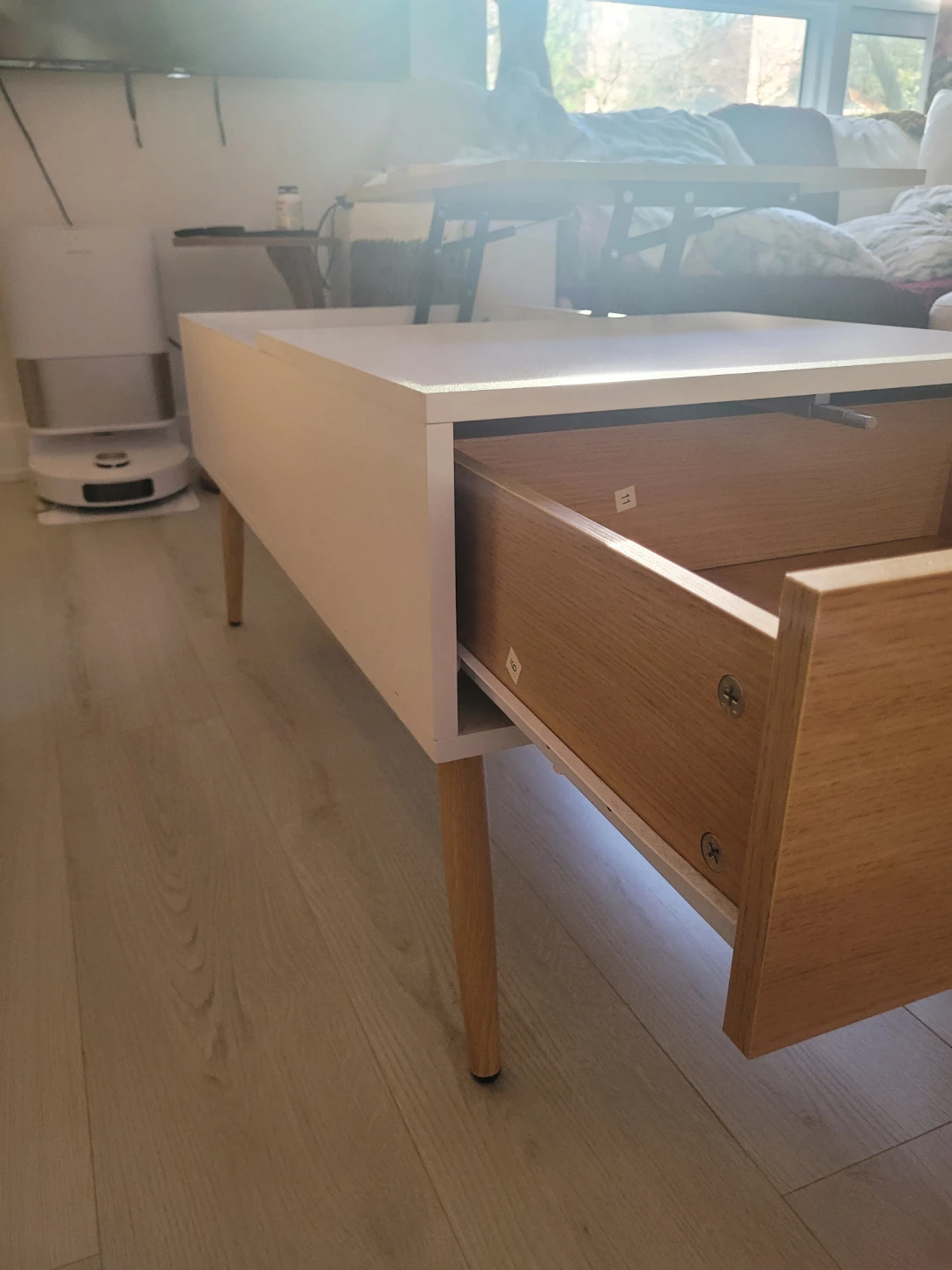 Lift-Top Coffee Table with Storage - photo 2