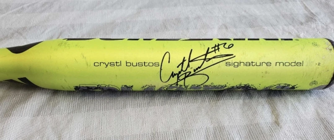 DeMarni Crystal Bustos softball bat BFP12 - photo 2