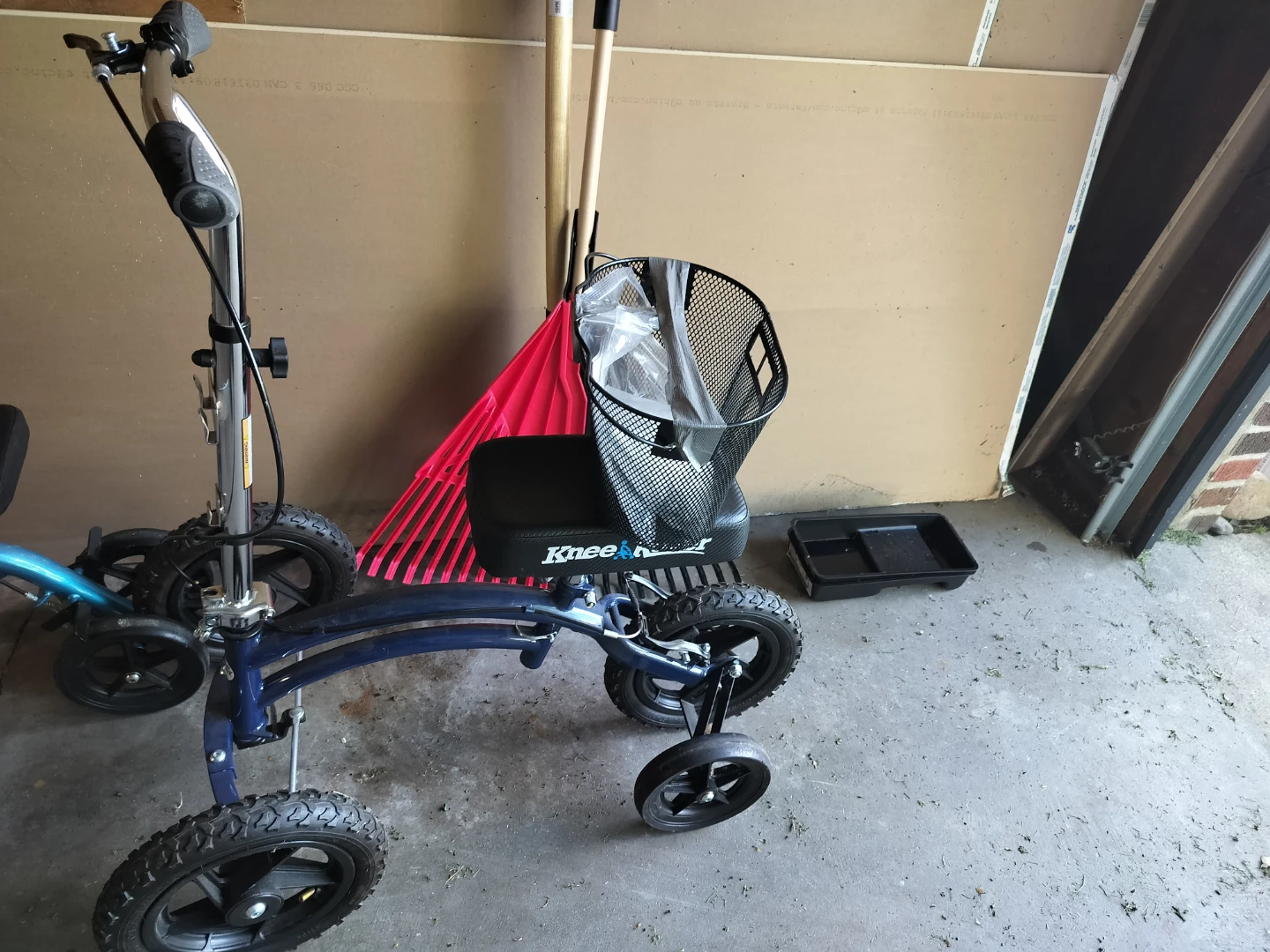Knee Walker Scooter with Basket