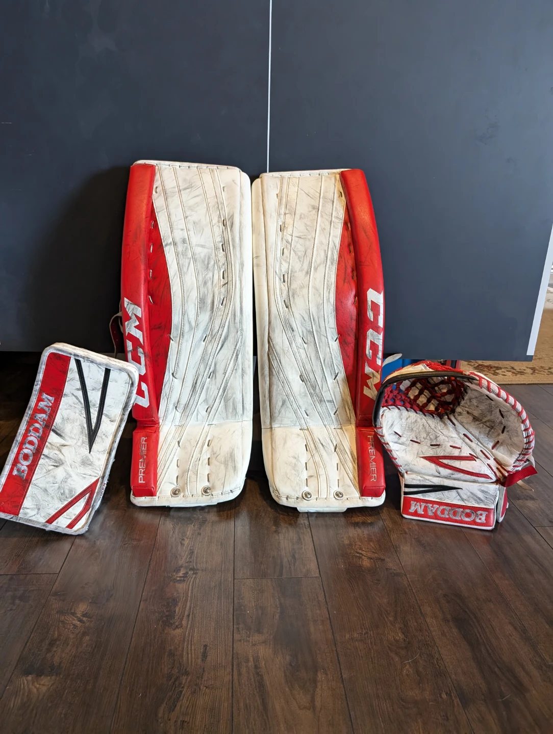 CCM Premier pro goalie pads