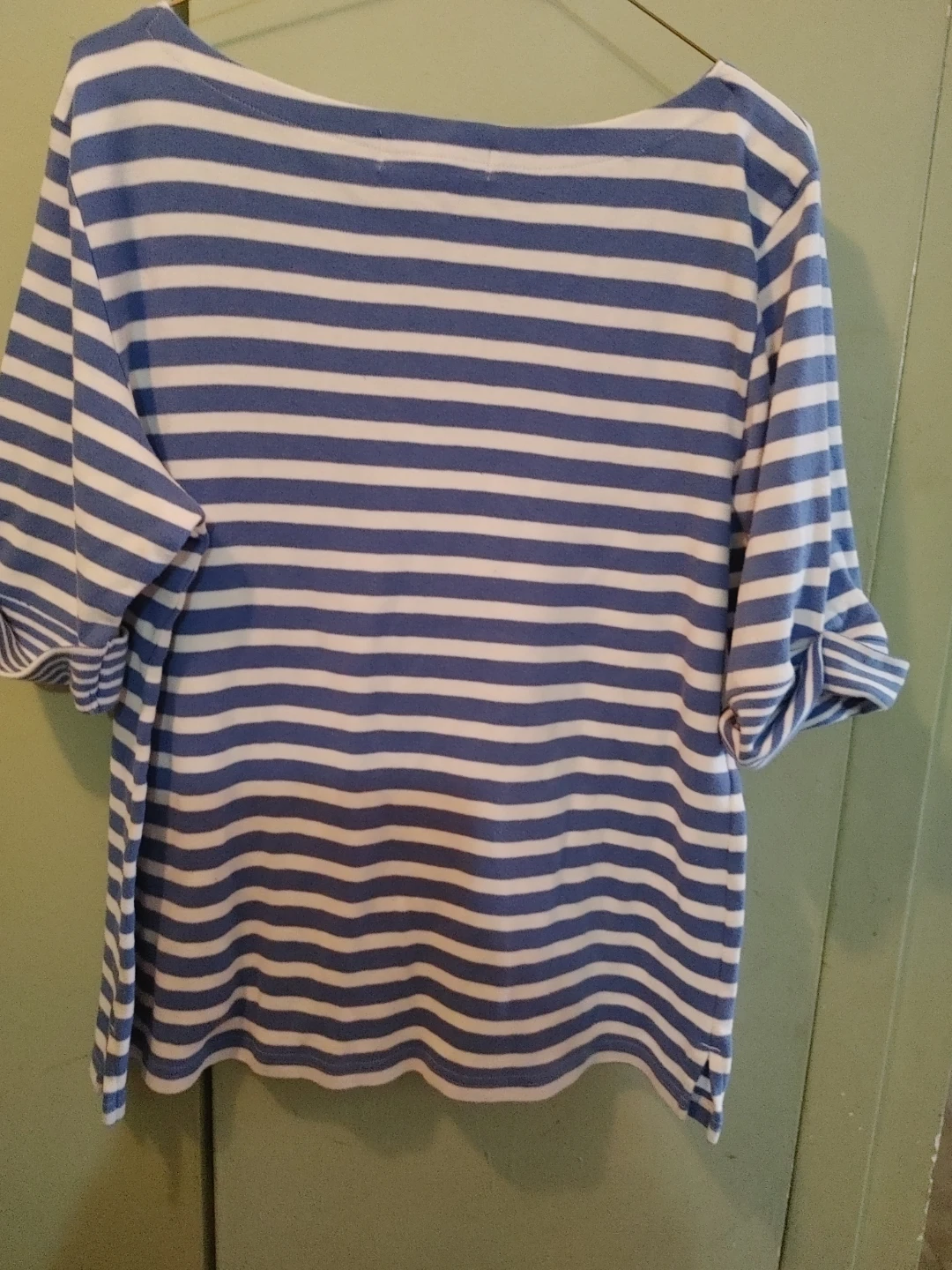 Karen Scott Striped Boat Neck Shirt - XL - photo 3