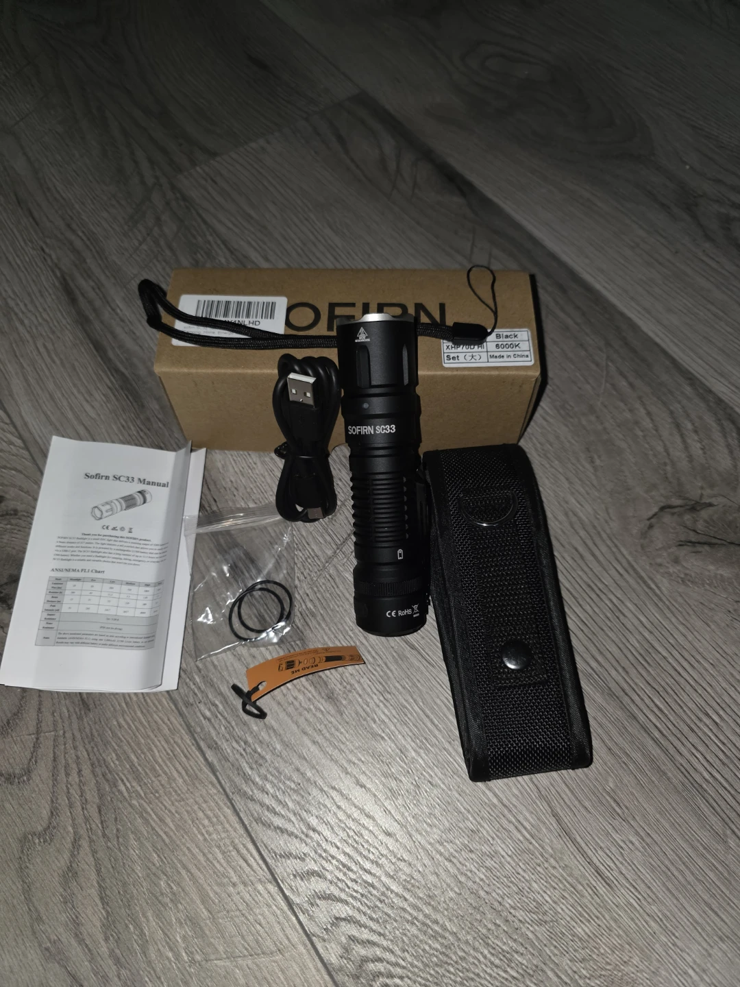 Sofirn SC33 Flashlight - 5200 Lumens Max