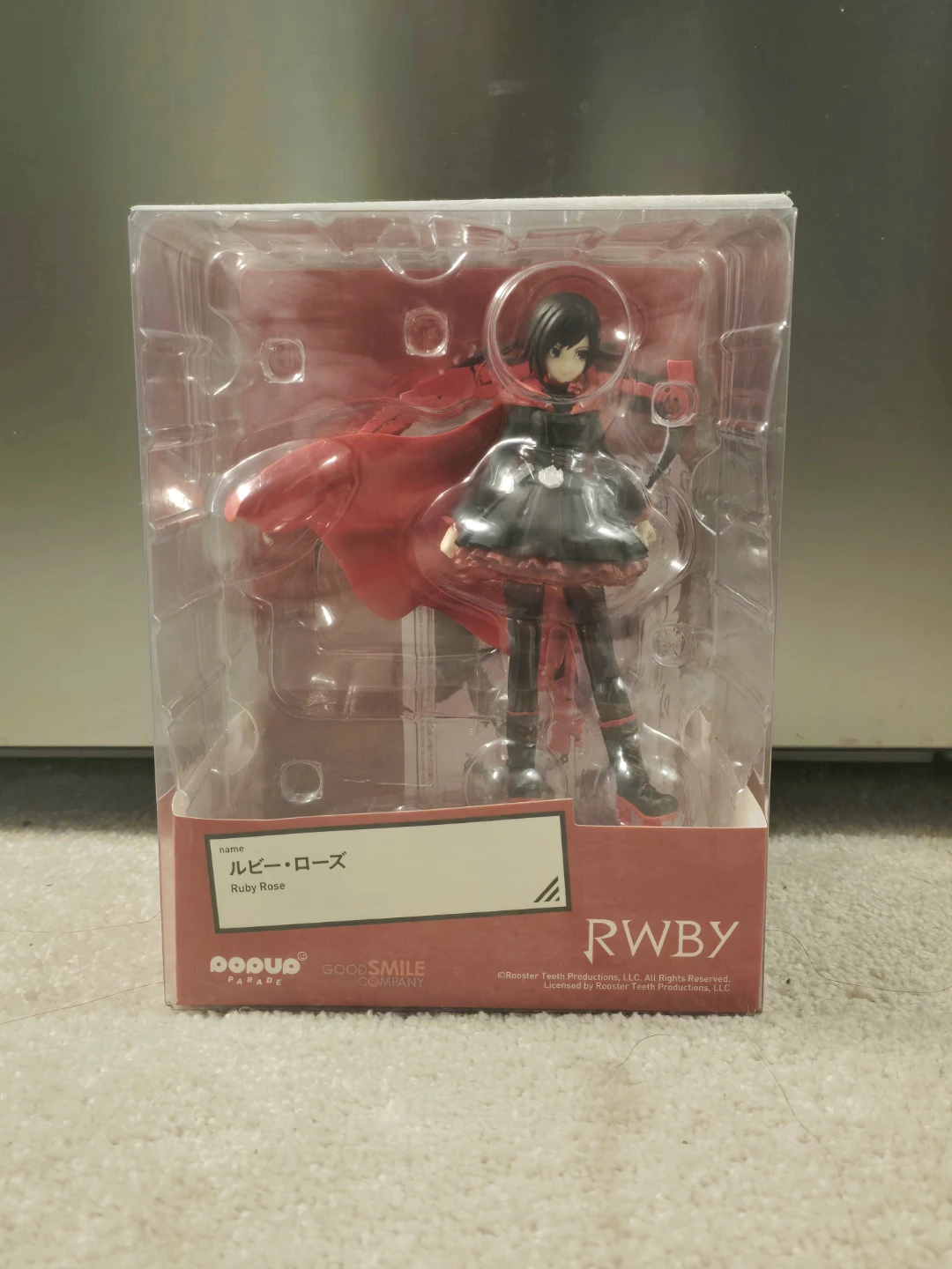 RWBY Pop Up Ruby Rose Figure