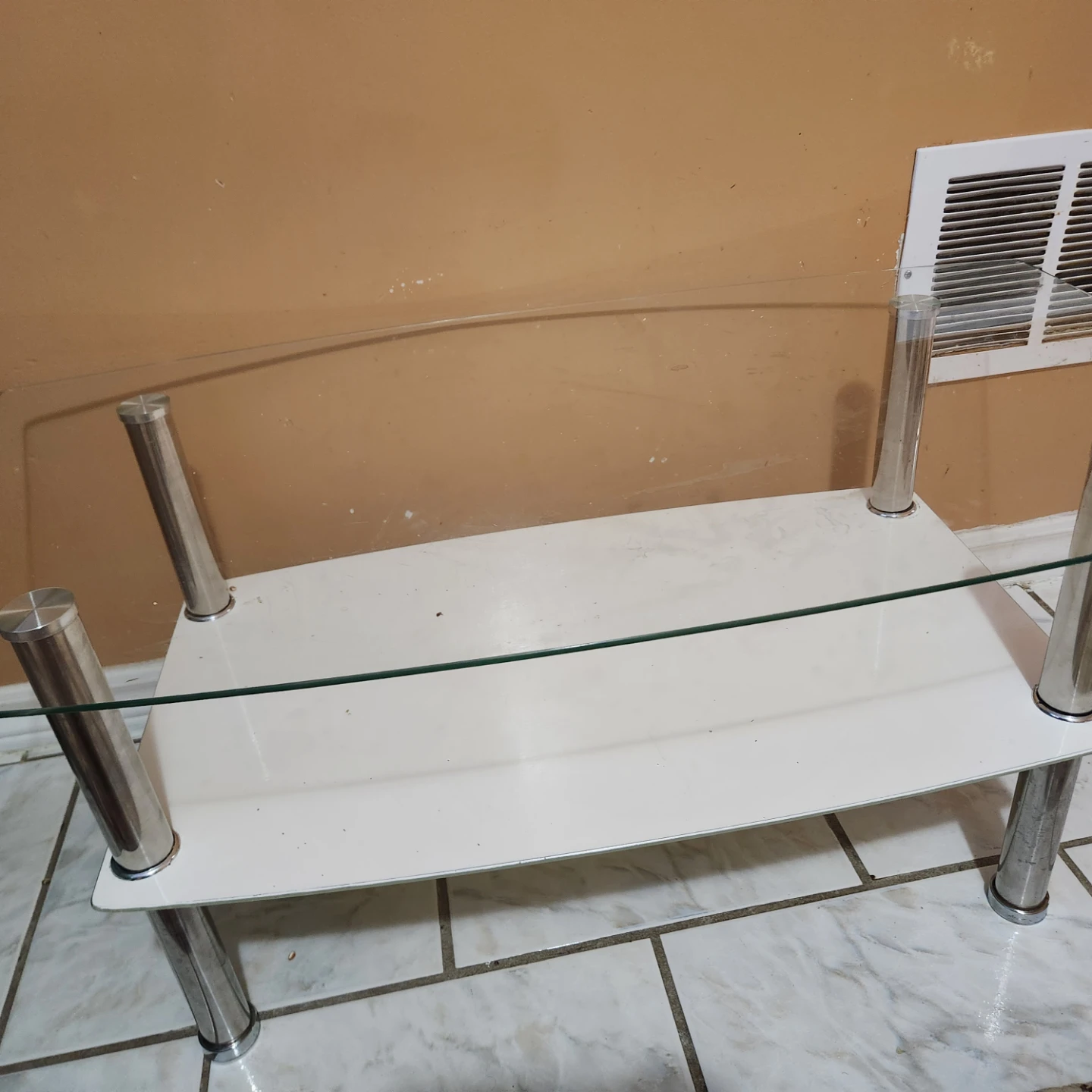 Glass Top Coffee Table