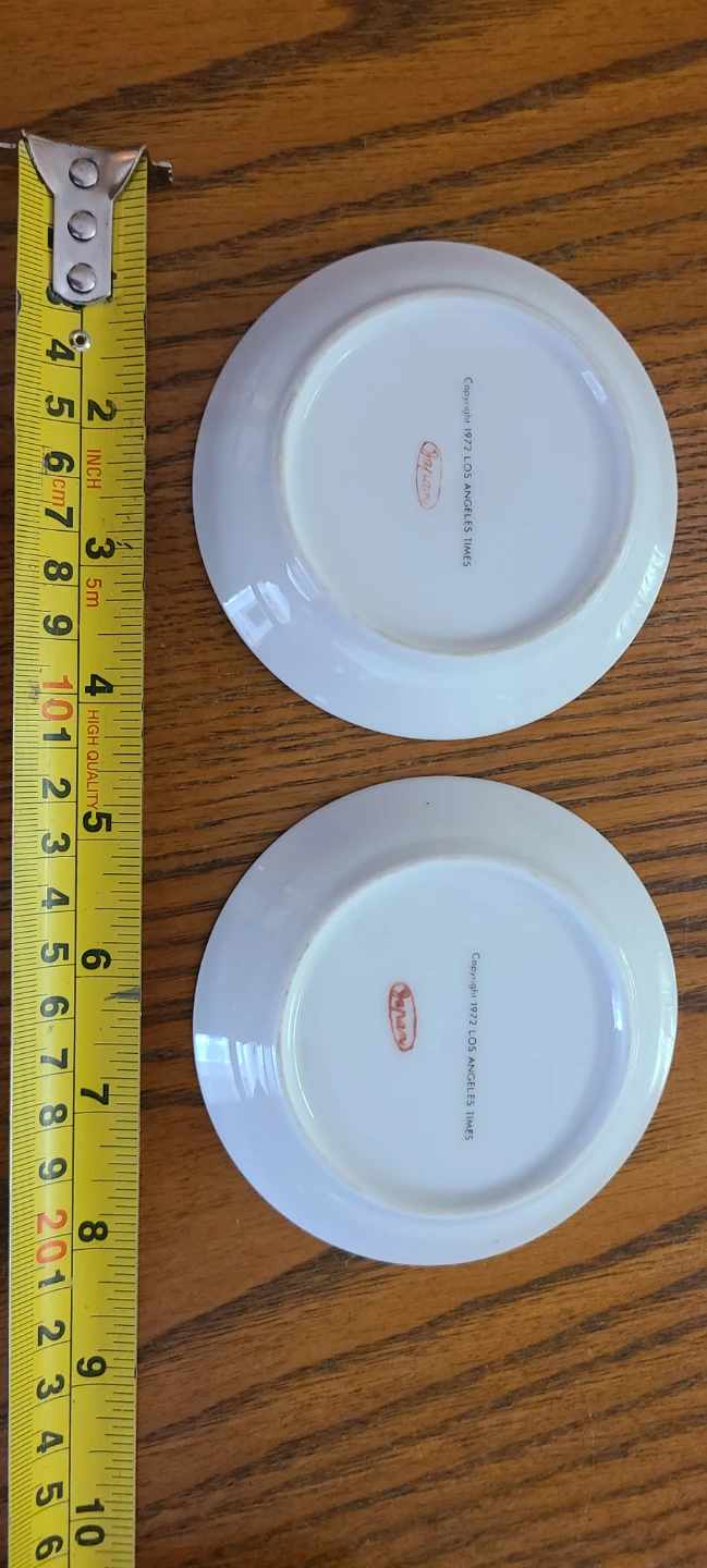 Set of 2 Love Is... Ceramic Ring Dishes - photo 2