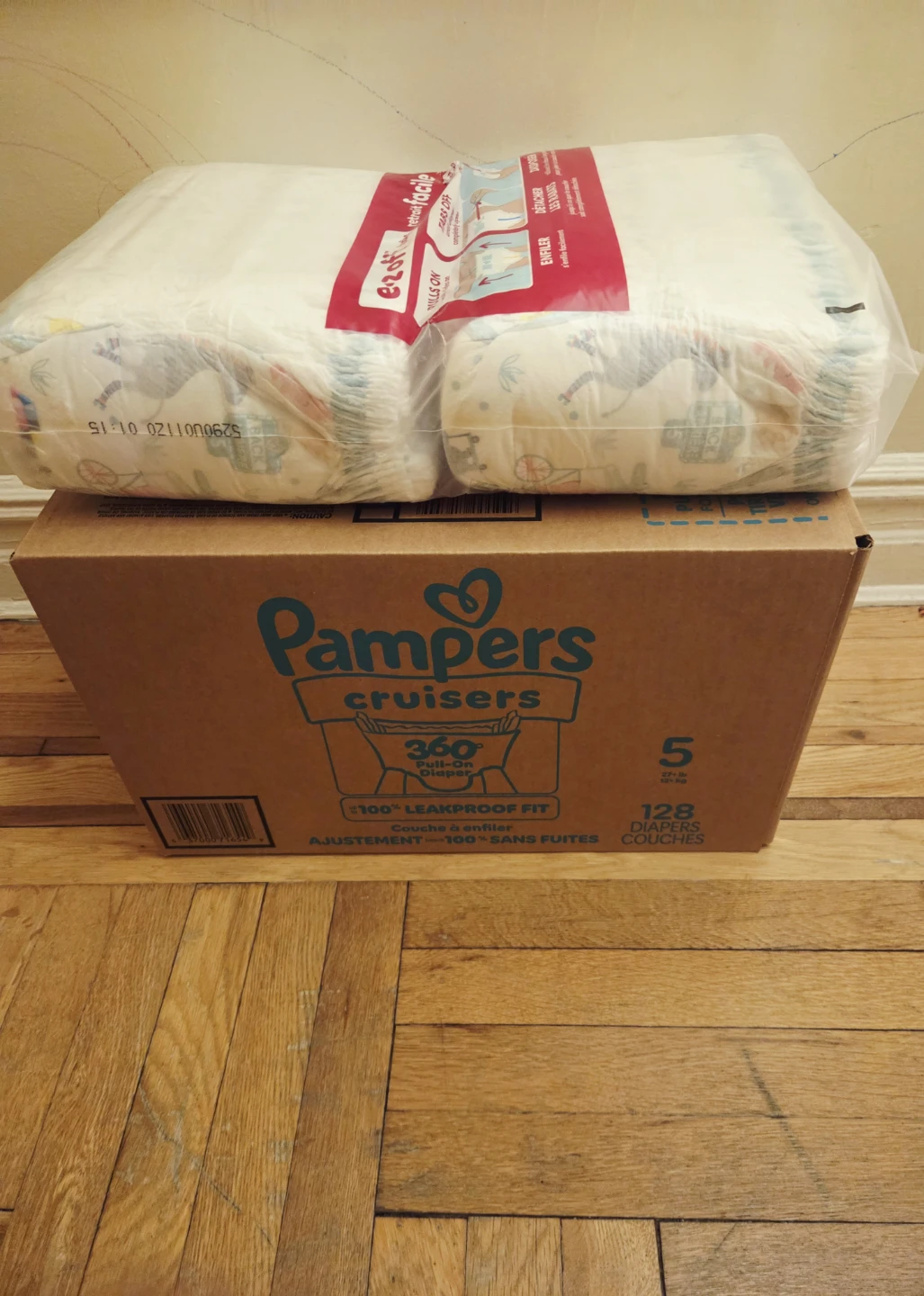 Pampers Cruisers Size 5 Diapers - 128 Count