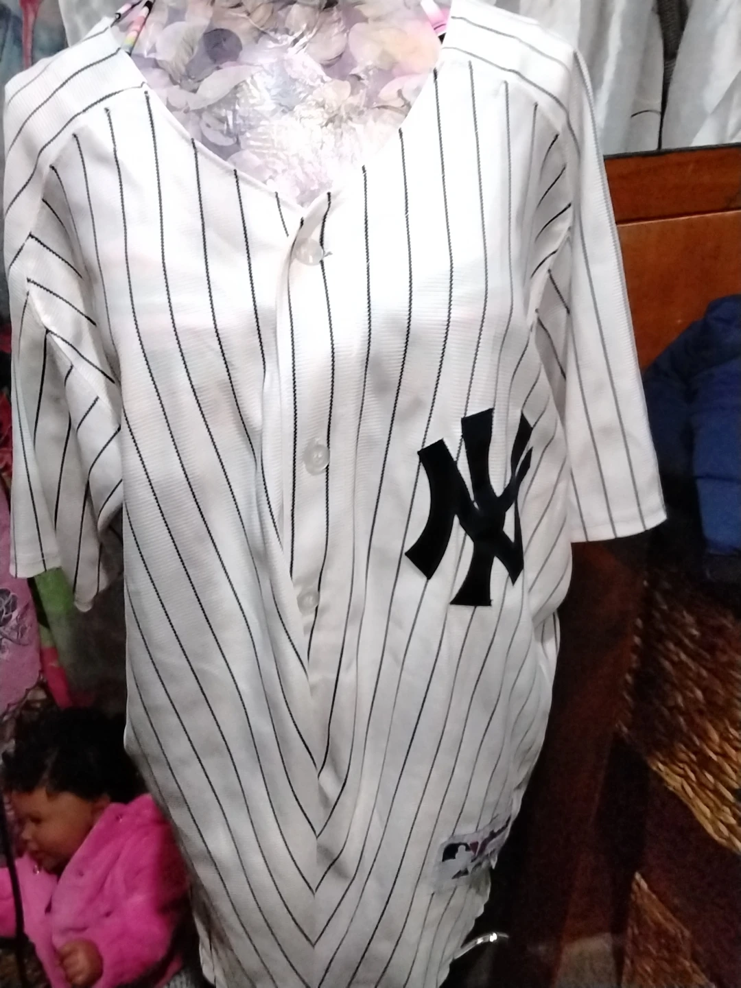 Majestic New York Yankees Authentic Baseball Jersey Size 54 - photo 3
