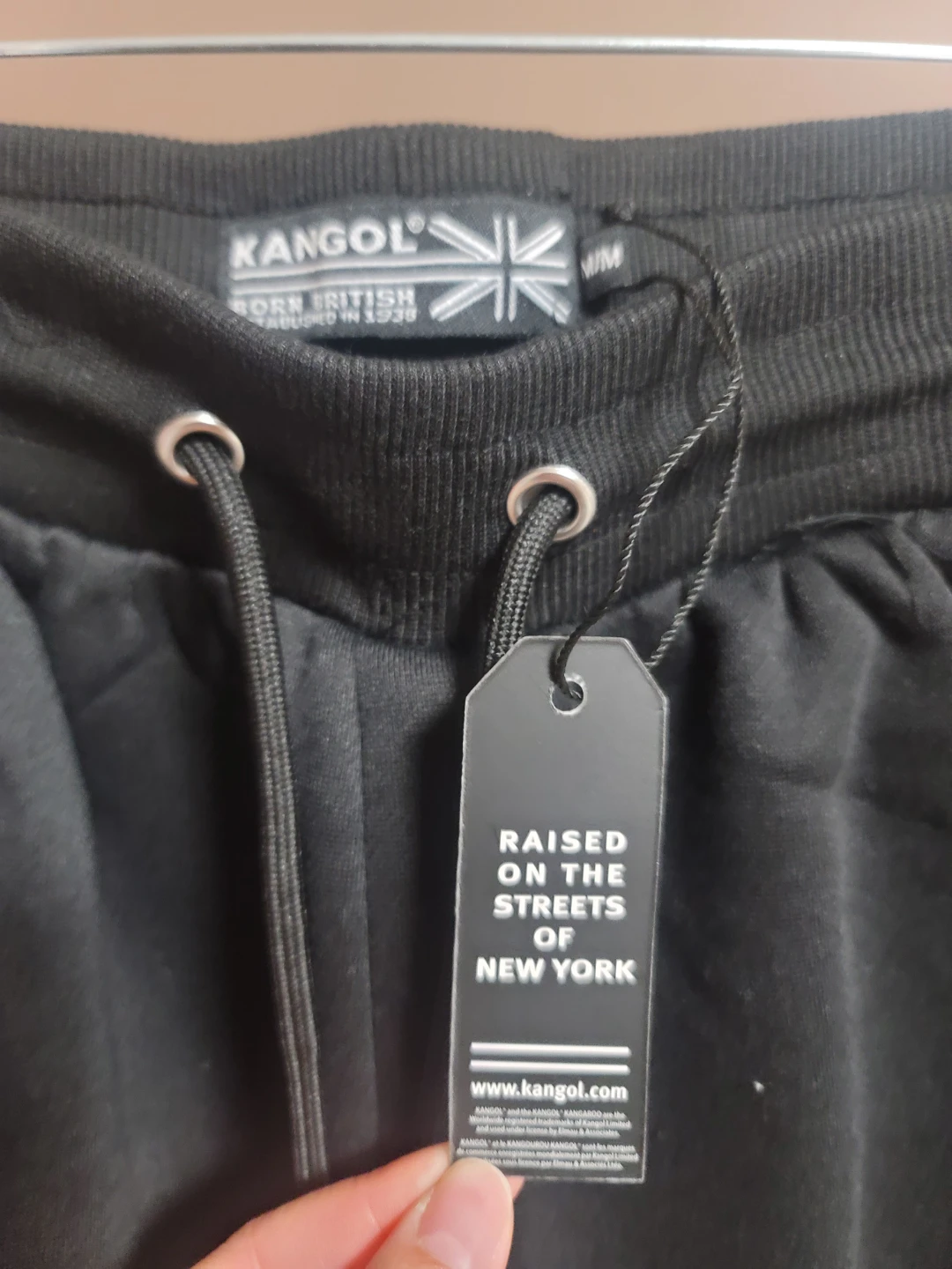 Men's black sweat pants size Medium by Kangol - photo 4
