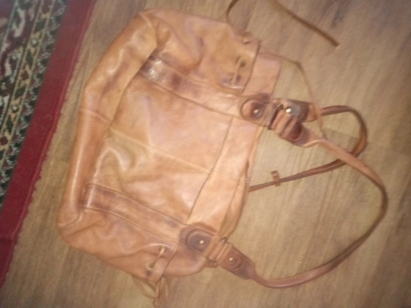 Brown Leather Shoulder Bag - photo 2
