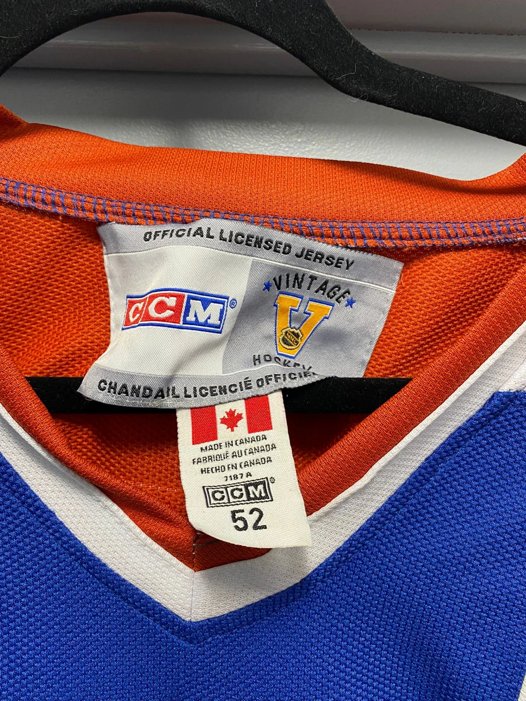 CCM Vintage Edmonton Oilers Gretzky 99 Hockey Jersey Size 52 - photo 3