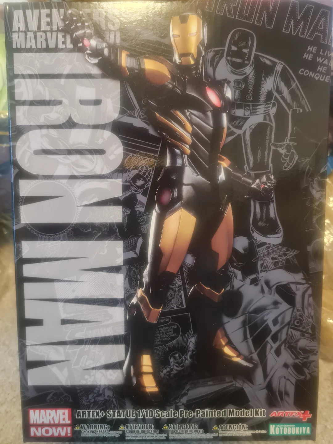 Marvel Now! Iron Man ArtFX+ 1/10 Scale Statue Model Kit