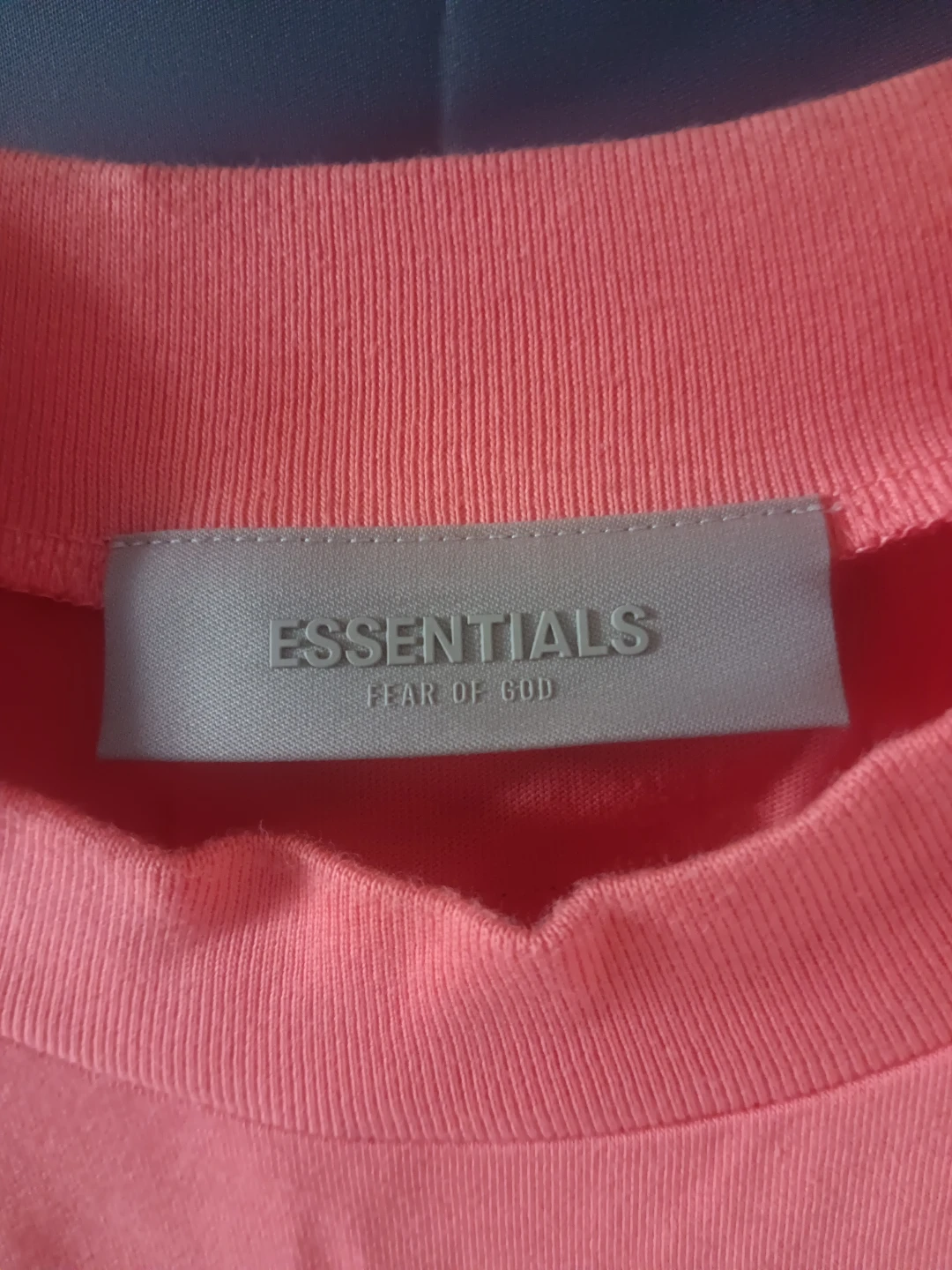 Fear of God Essentials T-Shirt Coral - photo 3