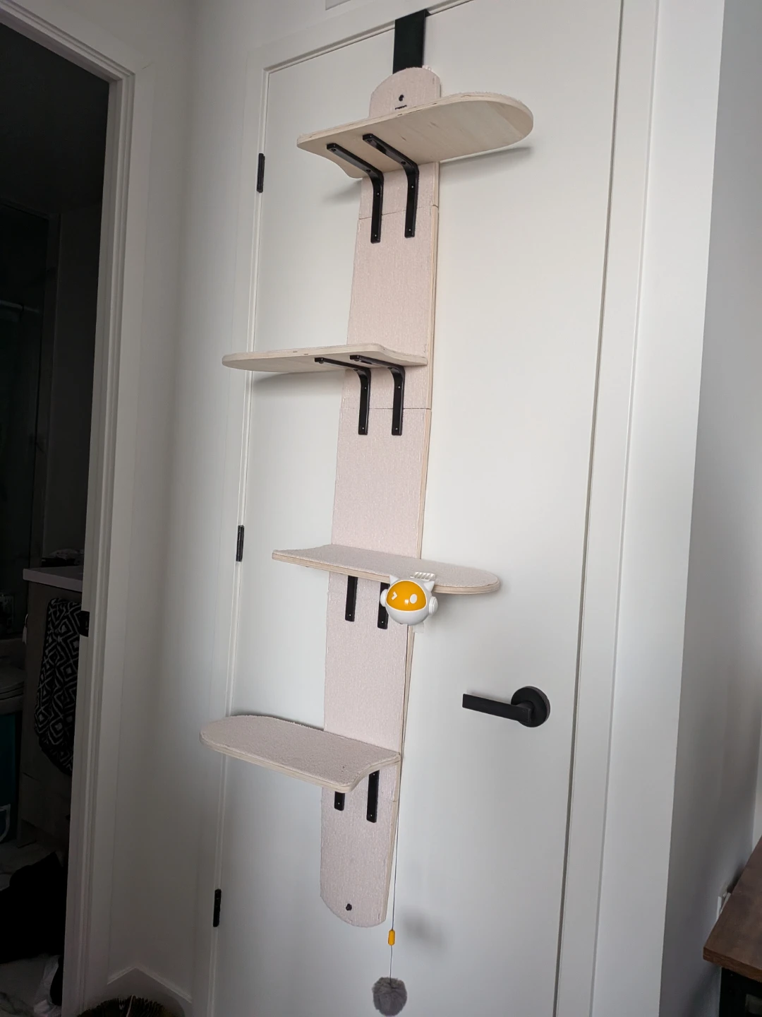 Over-the-Door Cat Tree Shelf