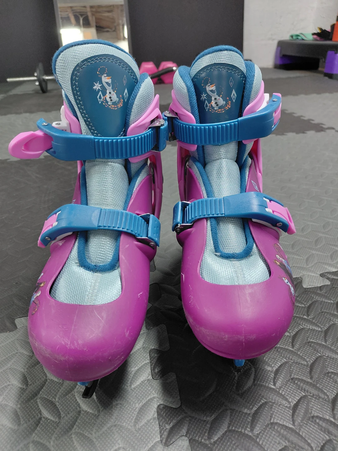 Disney Frozen Adjustable Ice Skates - Youth Size Y12-2 - photo 2