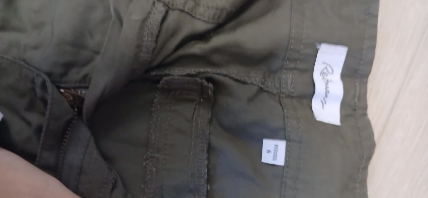 Retrospecs Olive Green Cargo Pants Size 6 Petite - photo 2