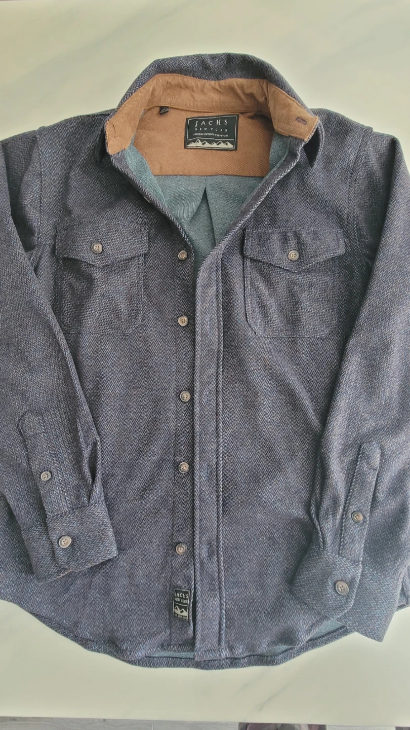 Jachs NY Herringbone Flannel Shirt Jacket - photo 4