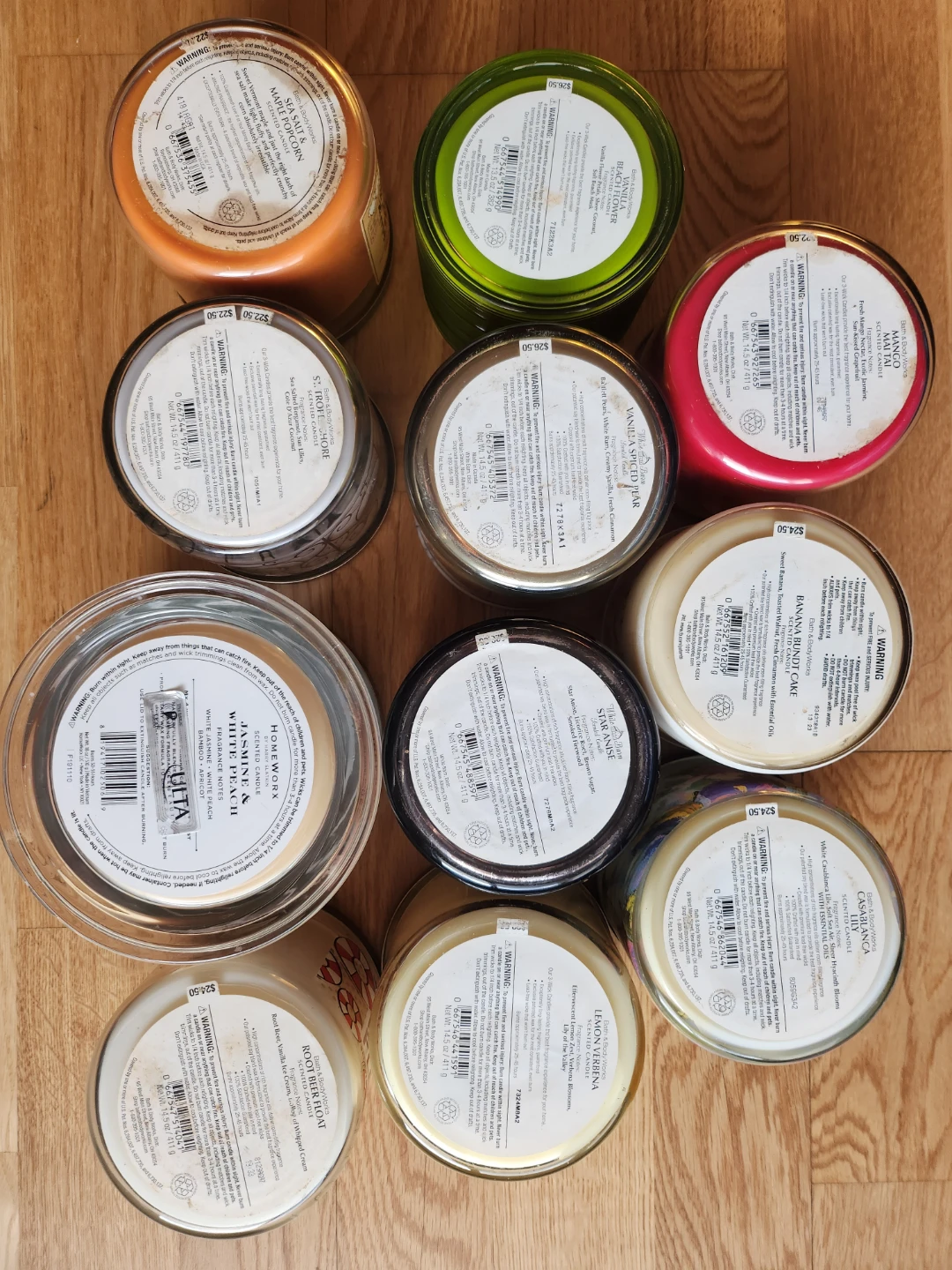 11 Bath & Body Works & Home Worx Scented Candles Collection - photo 3