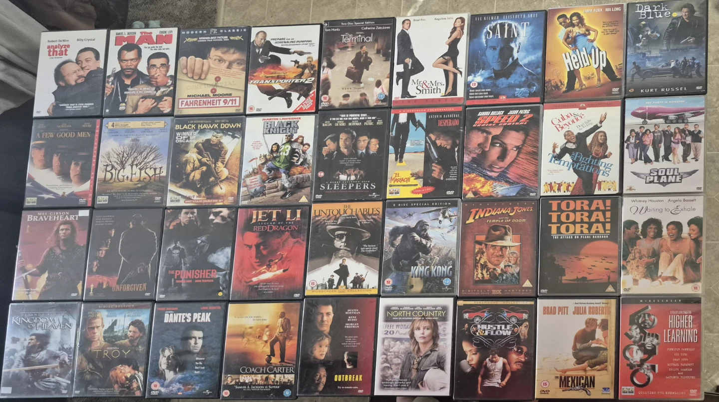 Region 2/3/4 DVDs