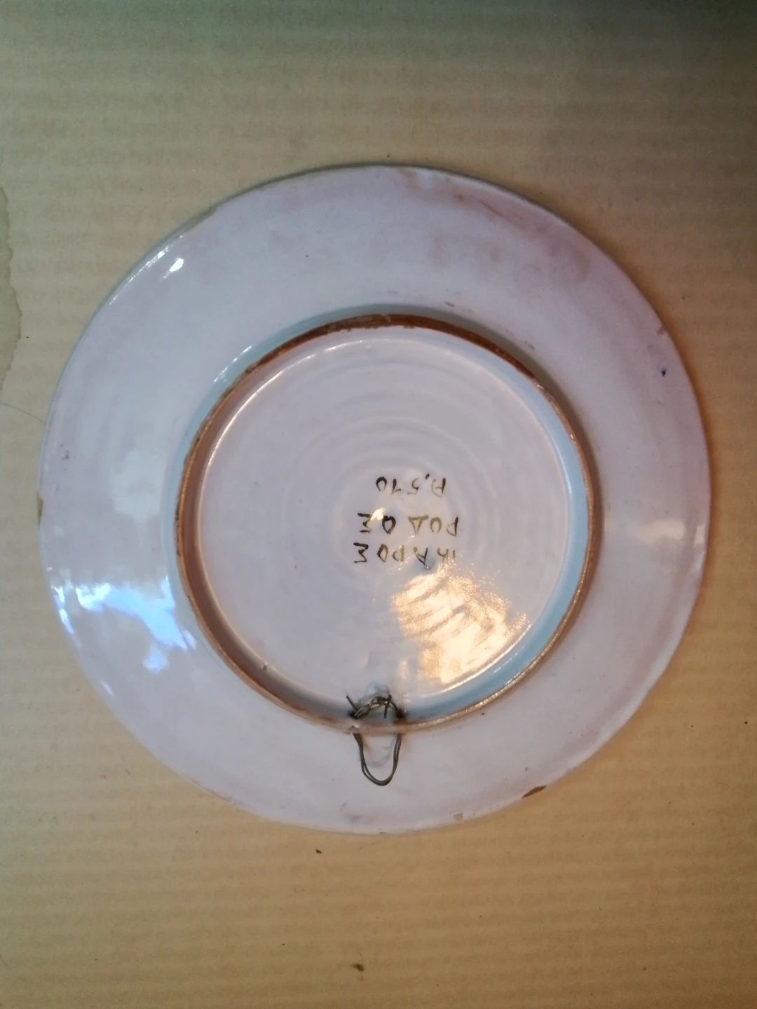 Vintage Hand Painted Greek Majolica Plate 8.5" - photo 5