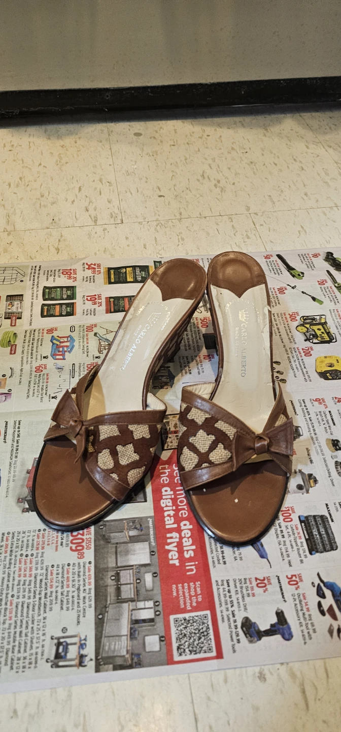 ROBERTO BOTELLO Women's Wedge Sandals Size 7
