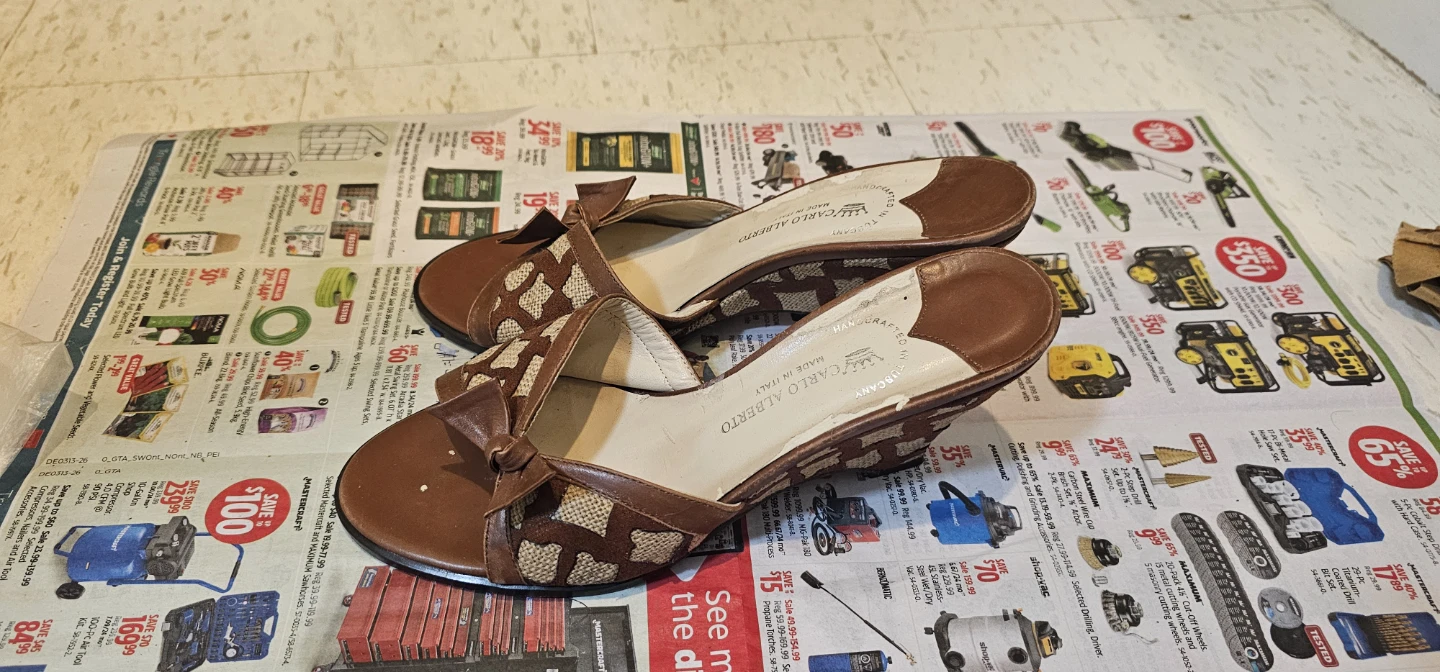 ROBERTO BOTELLO Women's Wedge Sandals Size 7 - photo 2