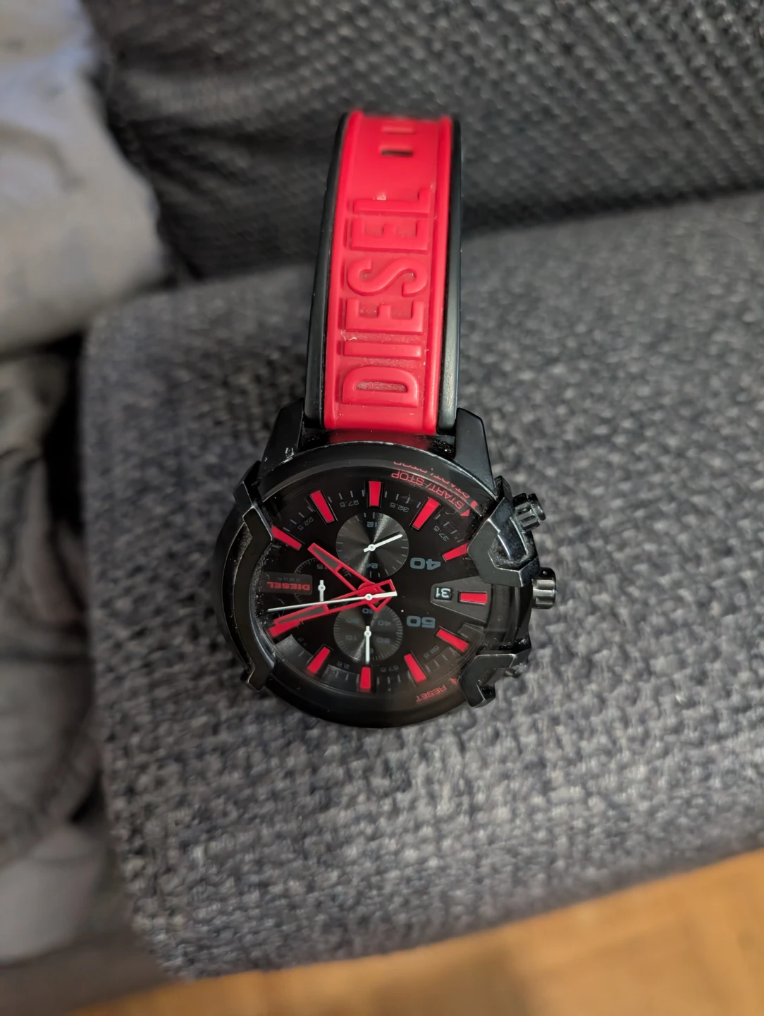 Diesel Watch - Black and Red Chronograph - photo 3