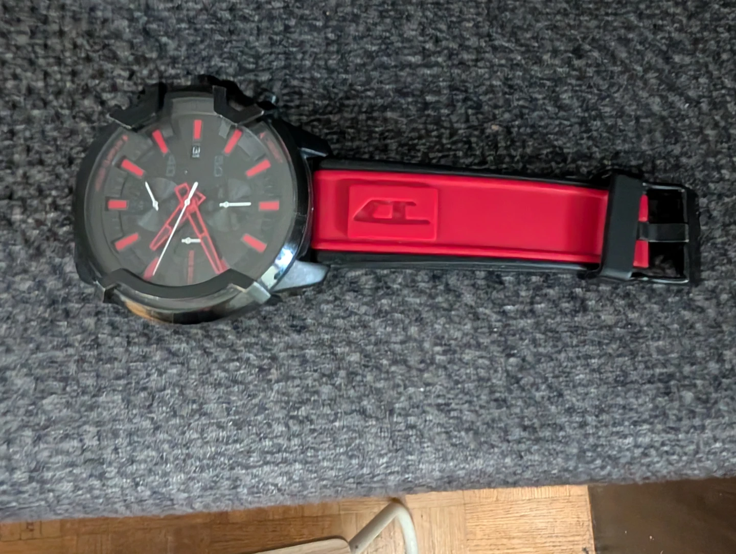 Diesel Watch - Black and Red Chronograph - photo 4